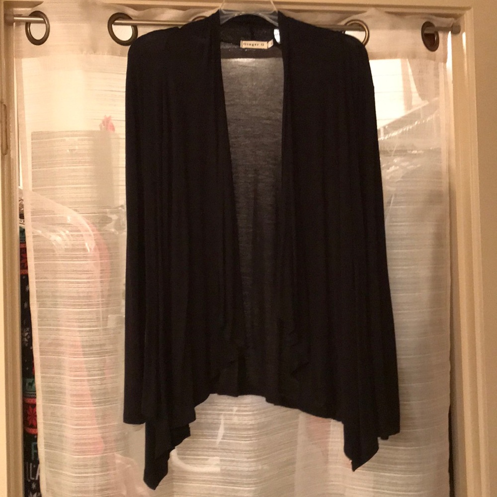 Flowy Black Cardigan